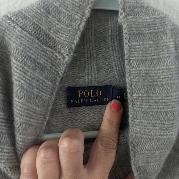 Polo Ralph Lauren Wool Cashmere Turtleneck | sz M - Picture 2 of 4